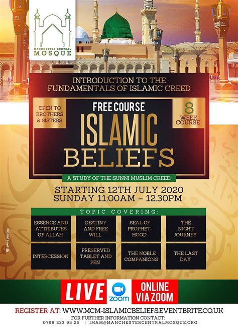 Introduction To Islamic Beliefs 8 Week Course On