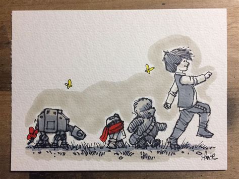 Wookie The Chew Star Wars Characters Reimagined As Winnie The Pooh And