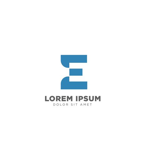 Letter E Logo Design Template Vector Illustration For Business Brand