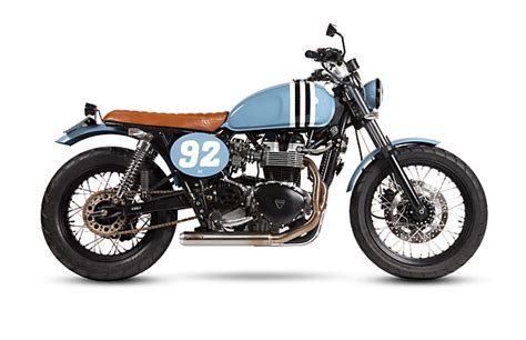 34,027 results for 76 triumph. CAFÉ RACER 76: Triumph Bonneville - Maria Motorcycles