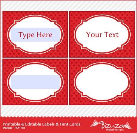 Almost files can be used for commercial. Free+Printable+Candy+Buffet+Labels+Template | Label templates, Printable labels, Christmas labels