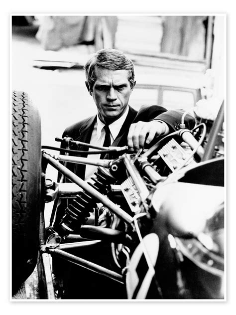 Le Mans Steve Mcqueen Print By Everett Collection Posterlounge