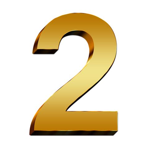 2 Number Png Png All