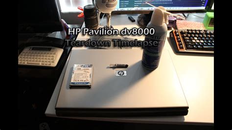 Hp Pavilion Dv8000 Teardown Timelapse Youtube