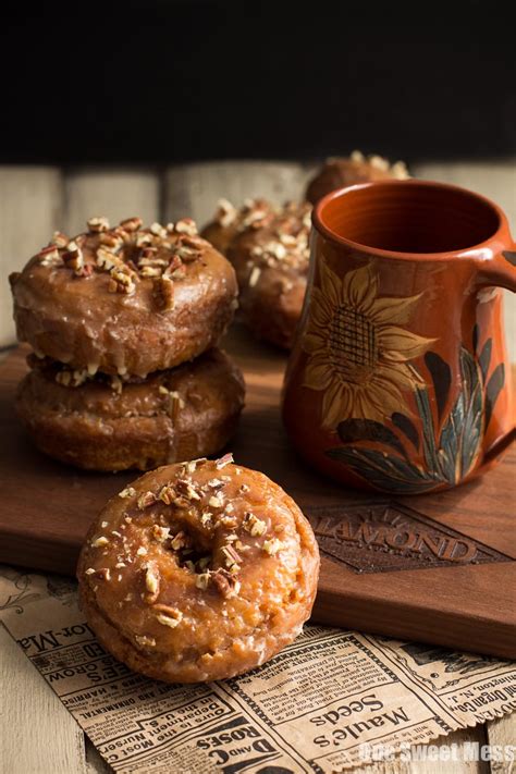 Check spelling or type a new query. Pumpkin Spice Donuts with Maple Glaze - One Sweet Mess