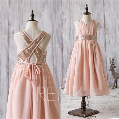 Sign in to check out what your friends, family & interests have been capturing & sharing around the world. 2016 Peach Junior Bridesmaid Dress, Rose Gold Sequin ...