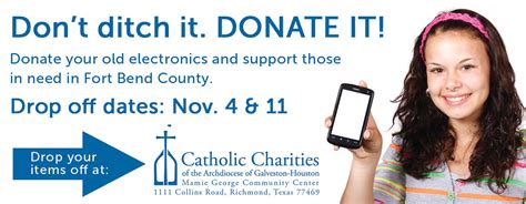 Donate Your Old Electronics And Help Fort Bend Families In Need