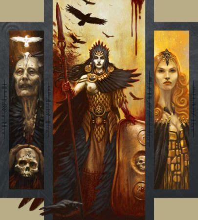 Exotic cat names with an asian flare. Goddess Macha | Celtic gods, Celtic goddess, Triple goddess