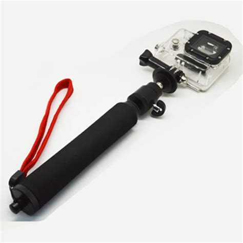 Waterproof Monopod Extendable Gopro Pole Selfi Stick Monopod With Go Pro Mount For Hero 4 3
