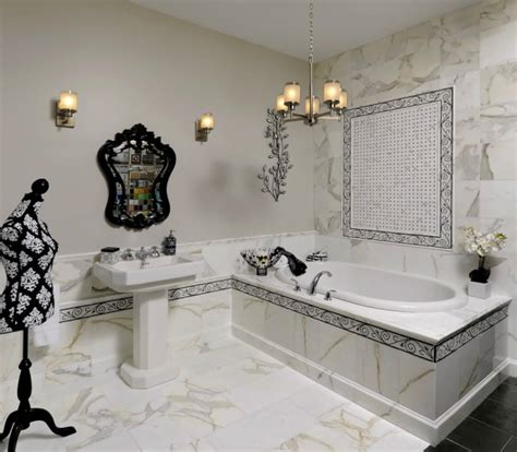 These terms are used interchangeably because both of these italian marbles are very similar in appearance: Calacatta Gold Marble Floor and Wall Tile - BV Tile and Stone