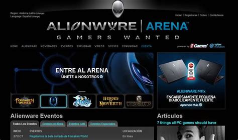 Alienware Arena Invade AmÉrica Latina Nodo9