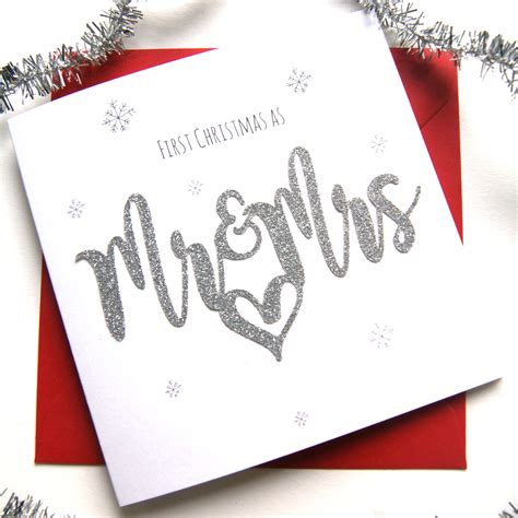 Father christmas on christmas cards. First Christmas Card As Mr And Mrs | Shop Online - Hummingbird Card Company