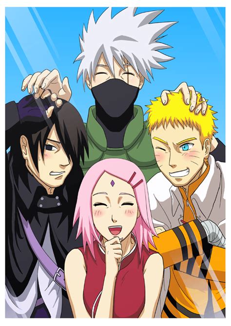 Inspirasi Terbaru Naruto Sasuke Sakura Team 7 As Paling Trend