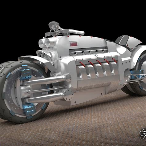 Dodge Tomahawk Concept Cgtrader