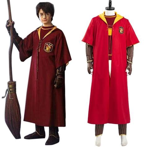 Harry Potter Gryffindor Quidditch Uniforme Halloween Carnaval Cosplay