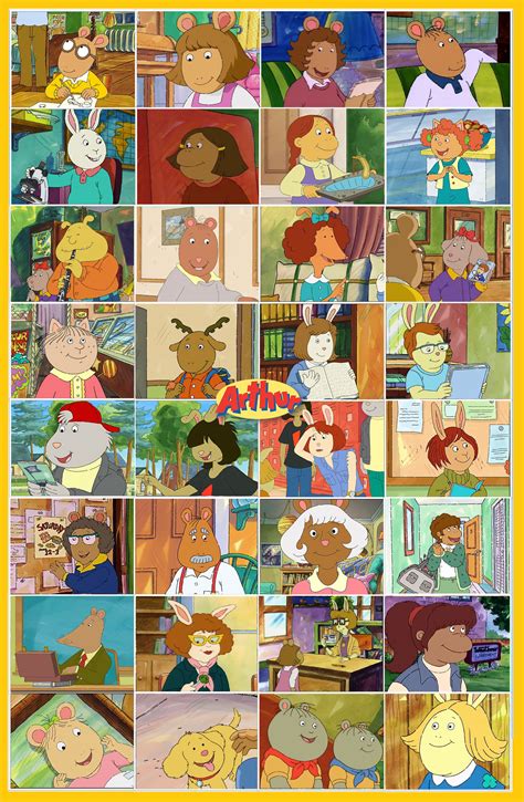 Arthur And Friends Characters By Gikesmanners1995 On Deviantart