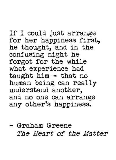 Includes detailed chapter by chapter summaries and multiple sections of expert analysis. The Heart of the Matter - Graham Greene | Writing words ...