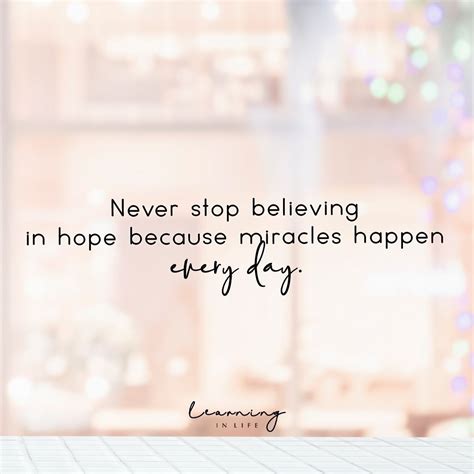 Miracles Happen Everyday Believe In Miracles Faith Quotes Me Quotes