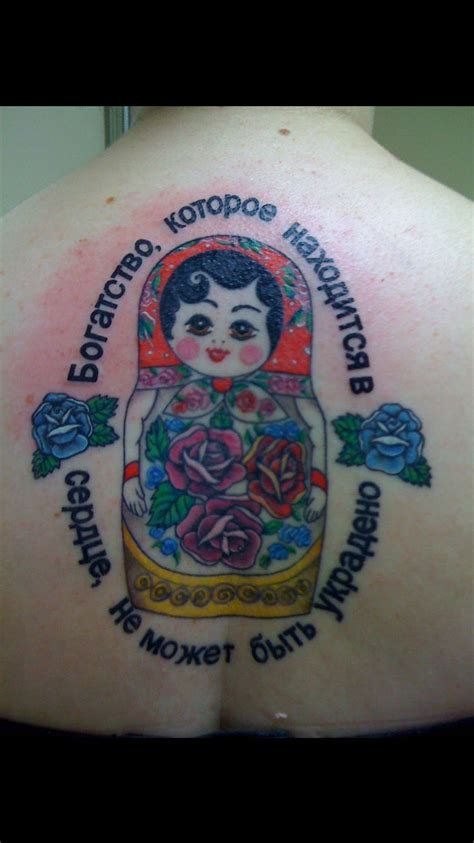 Matryoshka Tattoo Nesting Doll Tattoo Treasures That Are In Your Heart