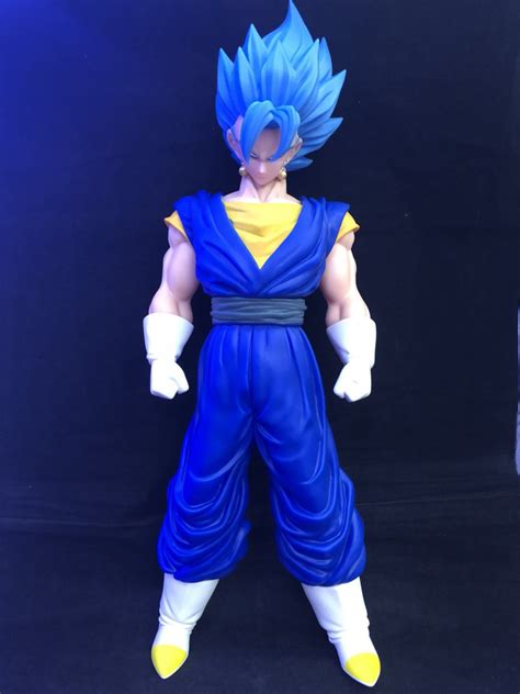 Naruto anime heroes uzumaki naruto action figure. 36cm Super Saiyan Son Gokou Blue Hair PVC Model Collection ...