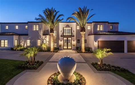 13 Million Mediterranean Style New Build In La Jolla California