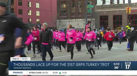 31st annual grps turkey trot hits the pavement on thanksgiving day