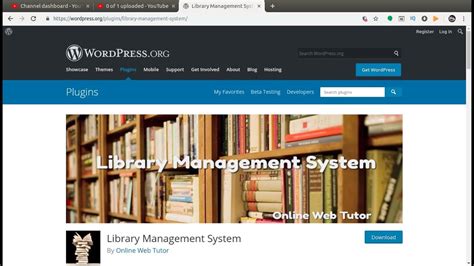 Library Management System Pro Plugin Version Demonstration Video