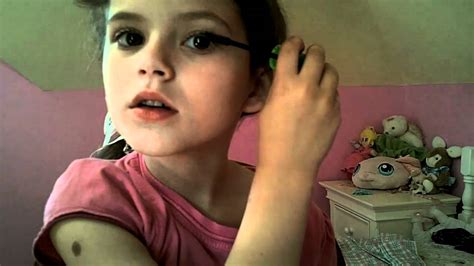 Applying Mascara With Emma Makeup Tutorial For Kids Youtube