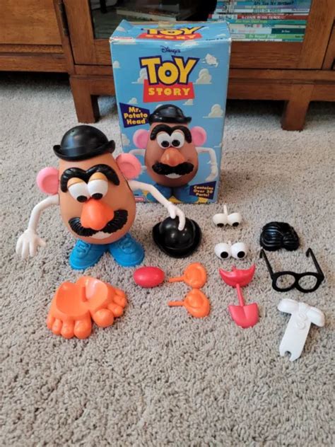 Vintage 1995 Playskool Disneys Toy Story Mr Potato Head With Box