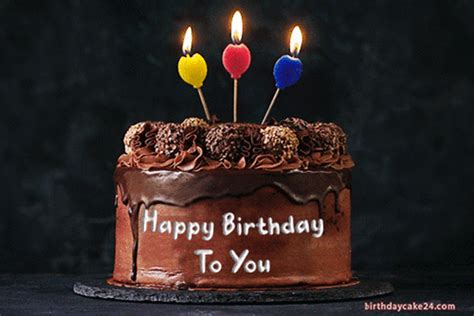 Birthday Cake Animated Gif With Name Animated Birthday Cake Images