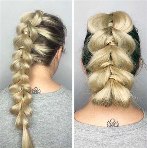 Plus hair hacks on how to pull off curling short hair despite not having a lot of hair to work with. 20 Ways to Pull off a Pull Through Braid
