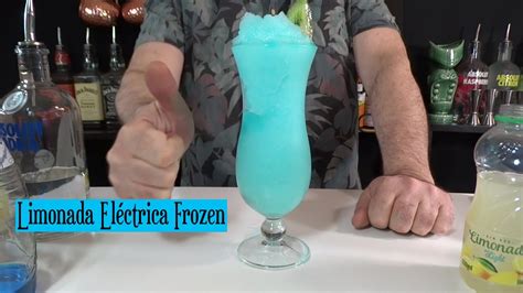Limonada El Ctrica Frozen Cocktails Azules Youtube