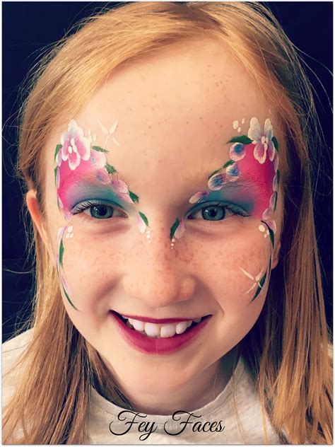 Fairy Face Painting By Fey Faces Fairy Face Paint Bump Painting