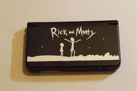 Rick And Morty 3ds Coverplate Rrickandmorty