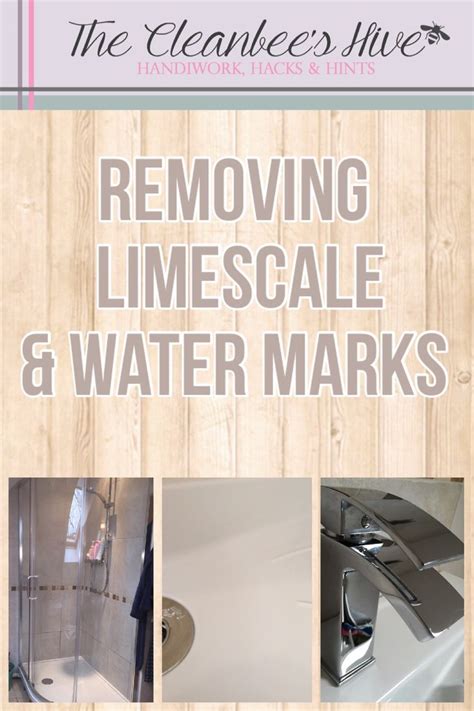 Over time you can see that a layer of dust and dirt settles on it. Removing limescale and water marks from your bathroom ...