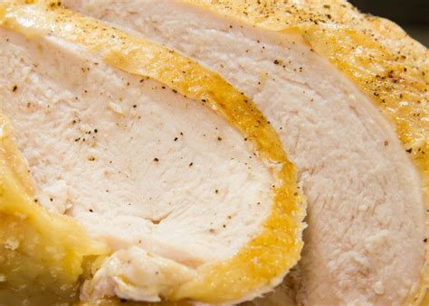 For example, four ounces of boneless chicken breast should be roasted at 350 degrees f for 20 to 30 minutes, simmered for 25 to. Thermal Tips: Simple Roasted Chicken—Cooking Chicken to ...