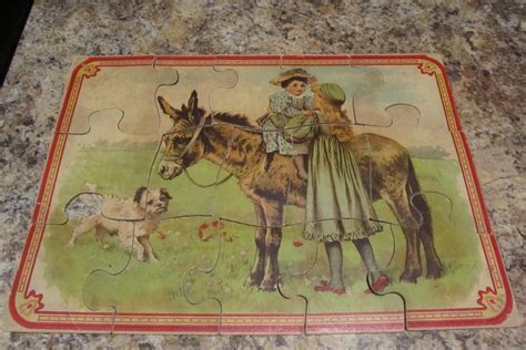 Vintage Childrens Jigsaw Puzzle Collectors Weekly