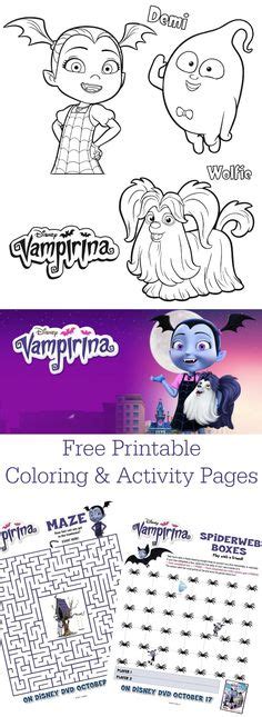 Disney junior vampirina coloring pages parent post : Free printable Vampirina Coloring Pages (10 pages ...