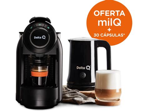 Máquina De Café Delta Q Qit Qool Evolution Milq Preto Outlet Grade B