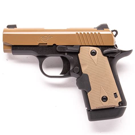 Kimber Micro 9 Desert Tan Wcrimson Trace For Sale Used Excellent