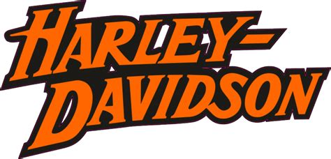 Harley Davidson Logo Lettres Png Transparente Stickpng