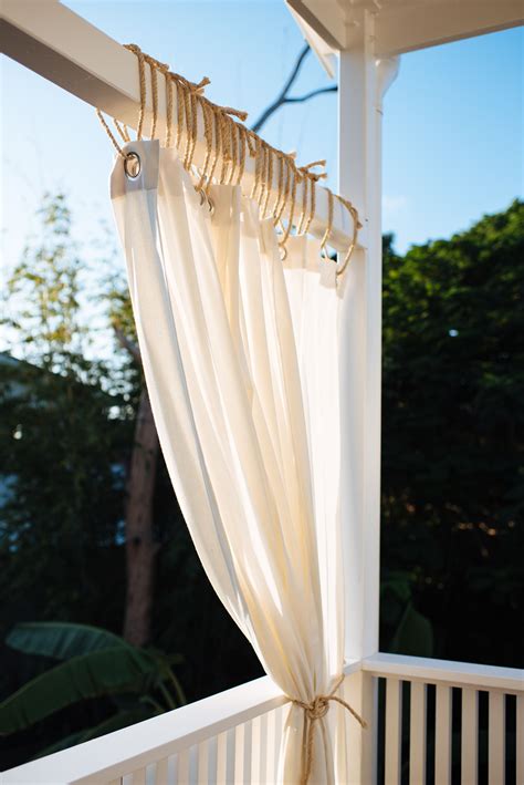 How To Make These Easy Safari Inspired Curtains Outdoor Curtains