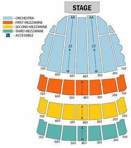 Radio City Music Hall Detailed Seating Chart Tickpick