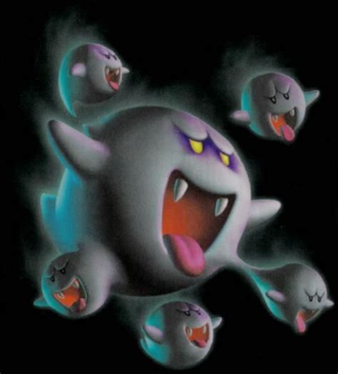 Boo And Big Boo Ghosts From Luigismansion On Gamecube