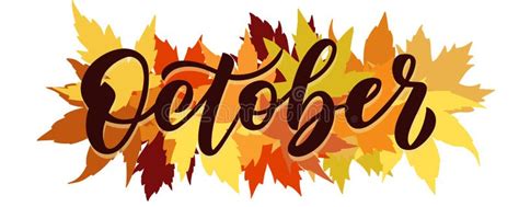 October Events Clip Art Seteps Stock Vector Illustration Of Graphics