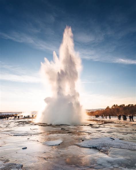 Strokkur Geyser Iceland Top Travel Destinations To Put On Your