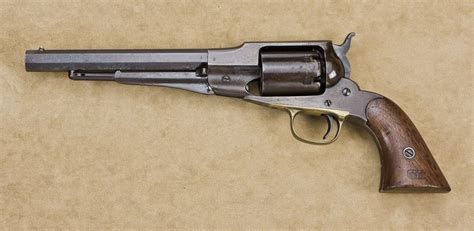 Remington Model 1861 Navy Percussion Revolver Martially Inspected 36