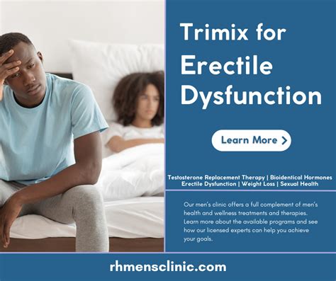 The Power Of Trimix For Erectile Dysfunction Treatment Restorative Health