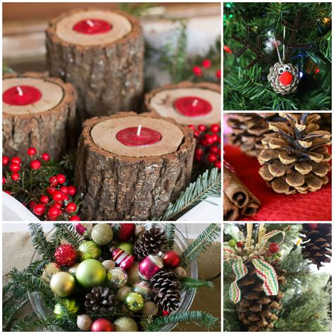 Natural Christmas Decor Ideas (aka Free Christmas Decorations