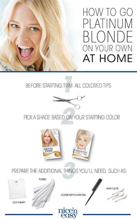 Whether you are bleaching your hair, covering up gray hair, or changing your hair color, products like henna and lemon juice can help. Looking to make the platinum blonde leap? Clairol Color ...